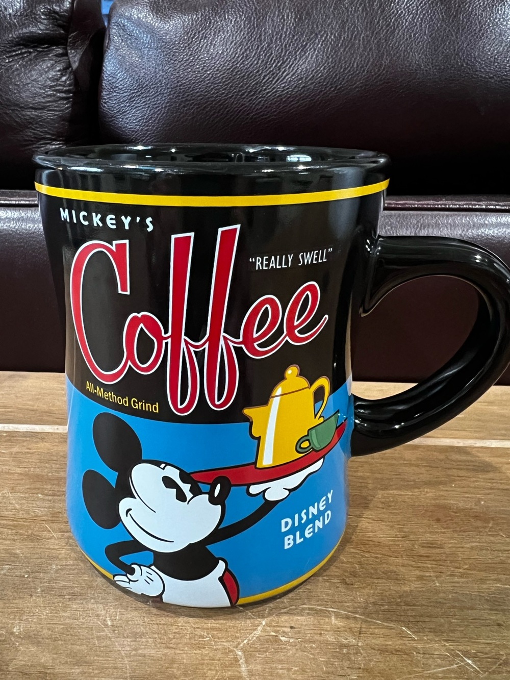 Mickey’s Really Swell Coffee mug. Perfect condition and holds 12-16oz.